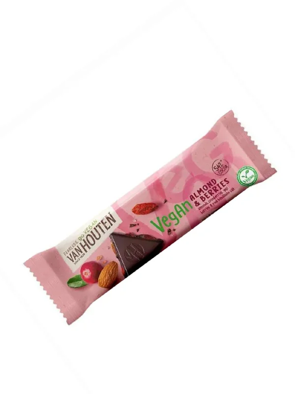 VAN HOUTEN VEGAN ALMOND AND BERRIES 45G