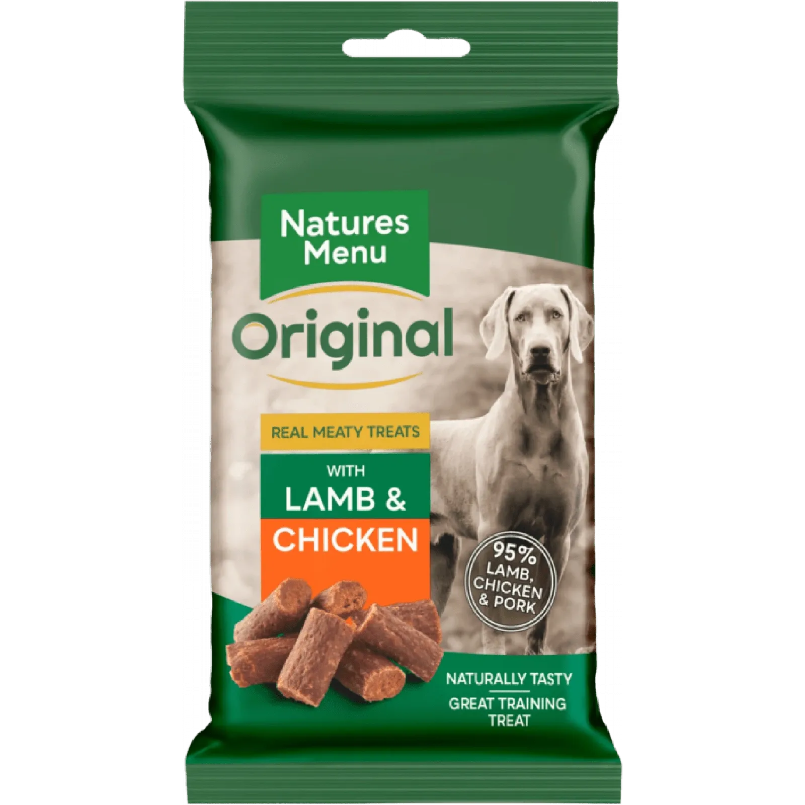 - The effect of dog food on hair- The effect of dog food on hairNATURES MENU Dog Treats with Lamb and Chicken