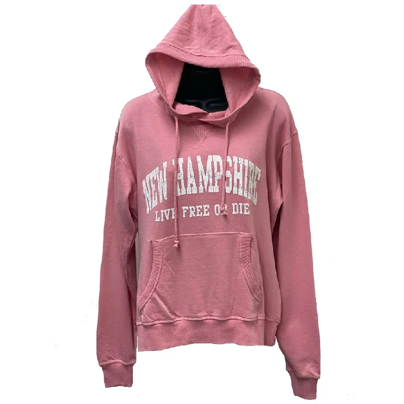 New Hampshire Hoodie in Pink