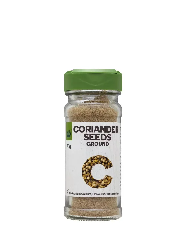 WOOLWORTHS CORIANDER SEEDS GROUND 20G