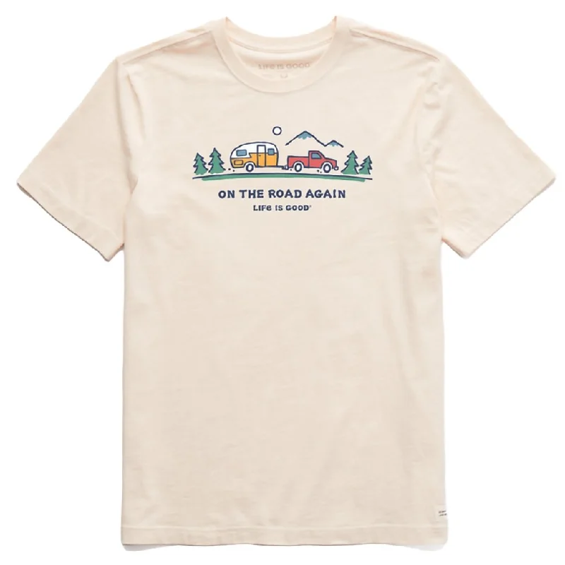 Life Is Good : Men's On The Road Again Trailer Short Sleeve Tee