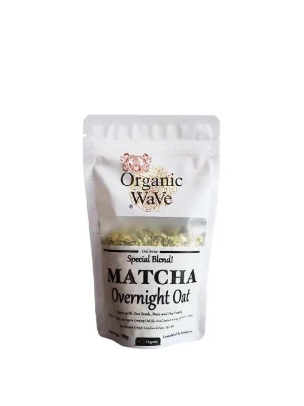 MAMAMI ORG WAVE OVERNIGHT OATS W MATCHA 120G