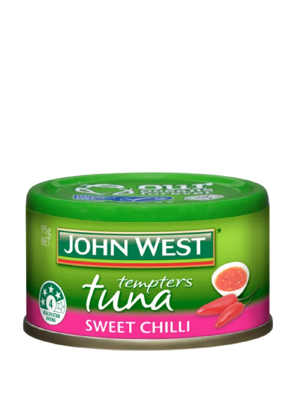 JOHN WEST TUNA TEMPTERS SWEET CHILLI 95G