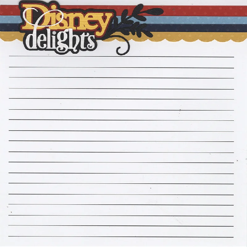 Recipe Page: Disney Delights