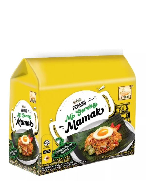 MYKUALI MI GORENG MAMAK NOODLE 4X95G