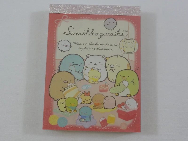 Cute Kawaii San-X Sumikko Gurashi Mini Me Mini Notepad / Memo Pad - D - 2018