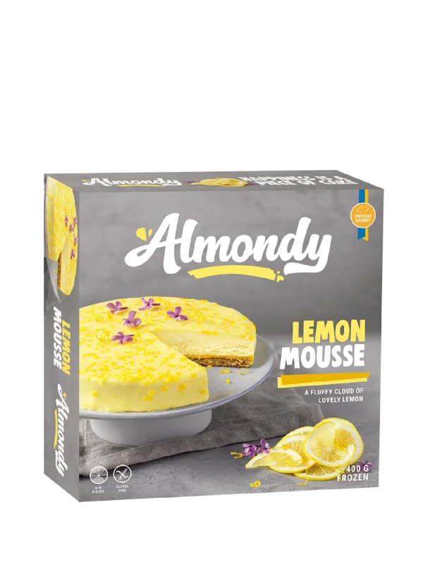 ALMONDY LEMON MOUSSE CAKE 400G