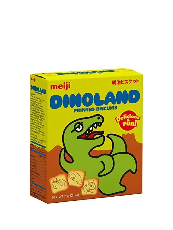 MEIJI DINOLAND BISCUIT 70GM