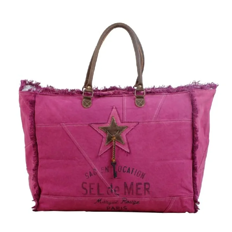 Myra Bag : Popping Pink Weekender Bag