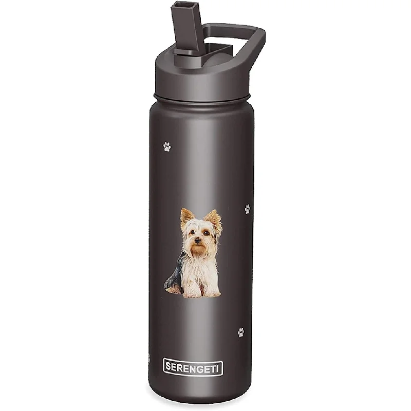 E & S Pets : Serengeti Yorkie 24 oz Water Bottle