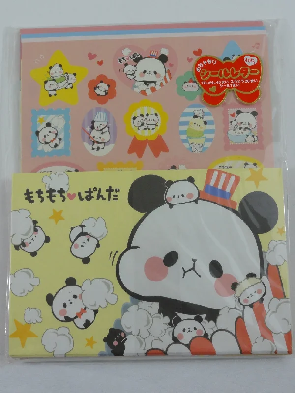 Cute Kawaii Kamio Popcorn Panda Letter Set Pack - Rare - Stationery Writing Paper Envelope Penpal