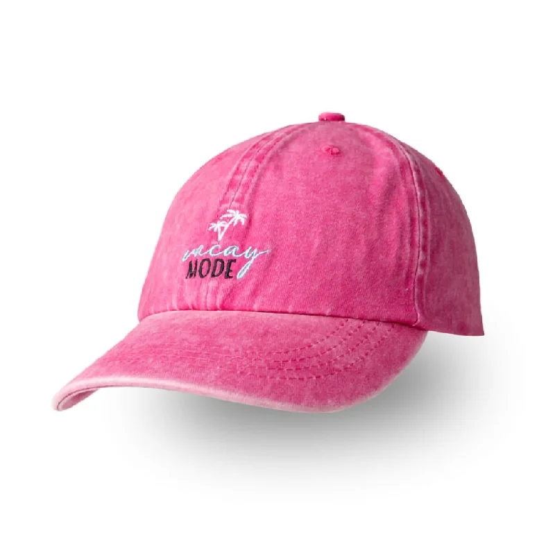 DM Merchandising : Pacific Brim Vacay Mode Classic Hat in Fuchsia