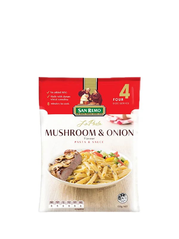 SAN REMO LA PASTA CREAMY MROOM&ONION 120G