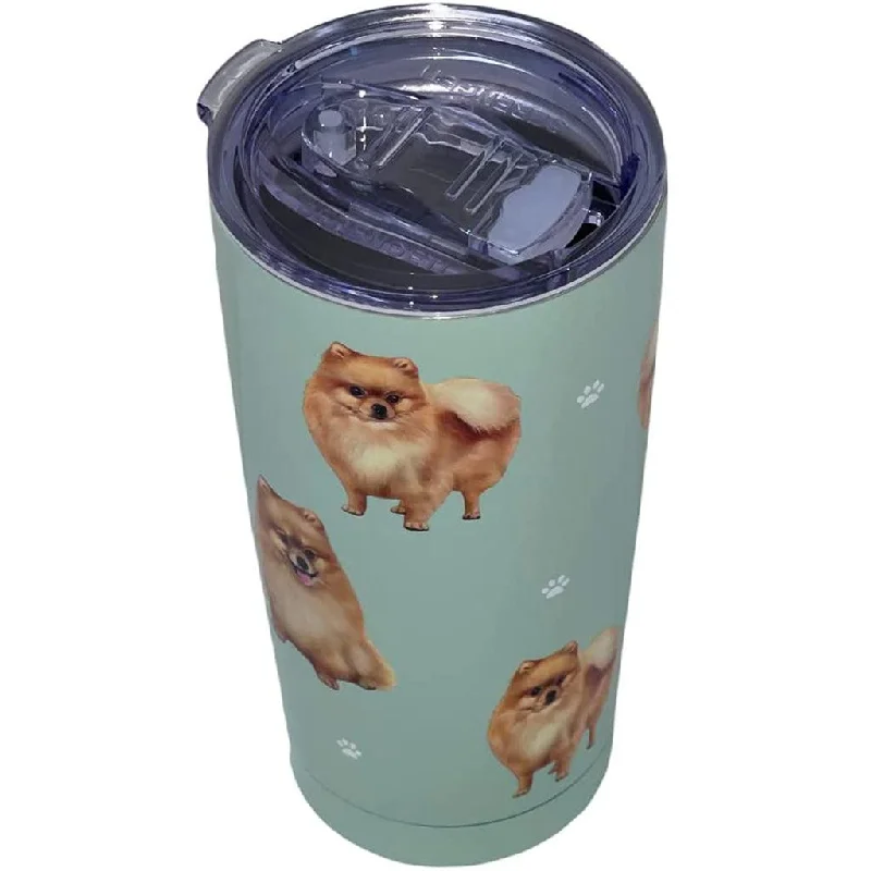 E & S Pets : Pomeranian Serengeti Ultimate Tumbler - Stainless Steel