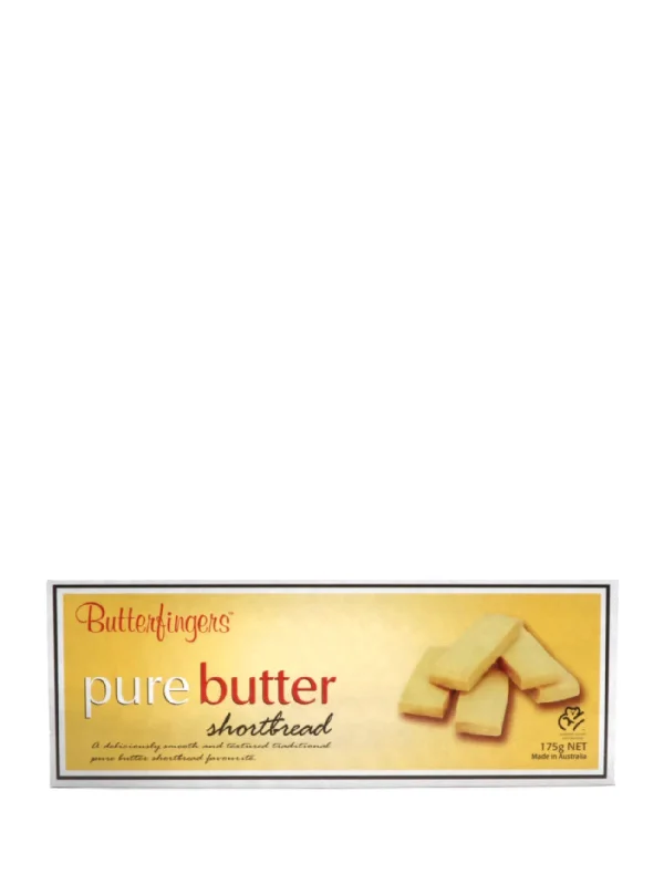 BUTTERFINGERS PURE BUTTER SHORTBREAD 175G