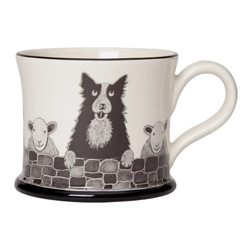 Moorland Pottery - Sheep Dog Mug