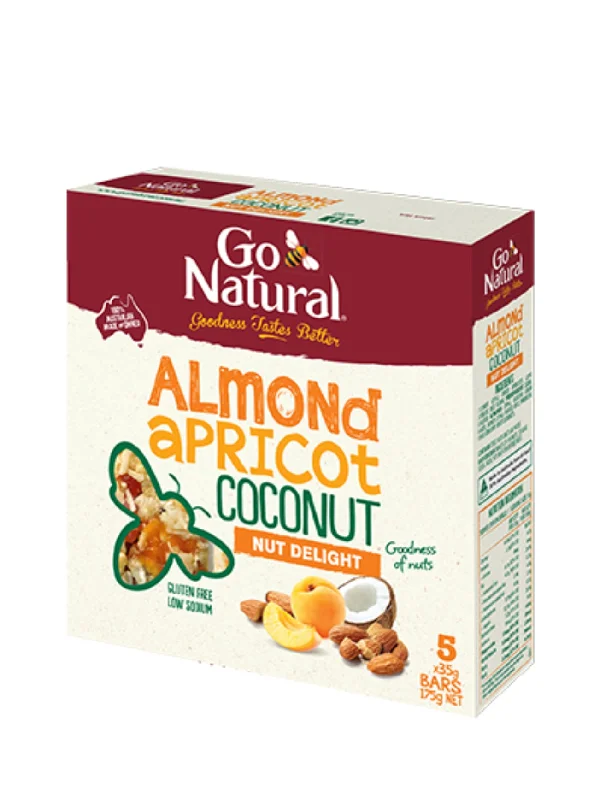 GO NATURAL ALMOND&APRICOT 175GM