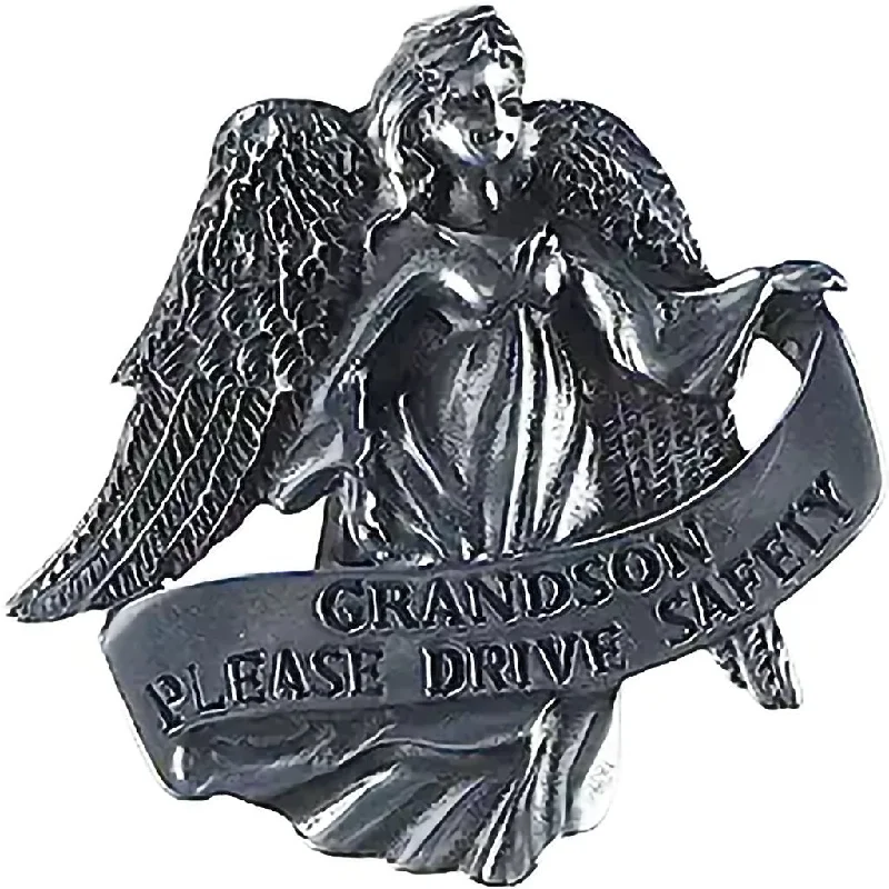 Cathedral Art : "Grandson Please Drive Safely" Visor Clip