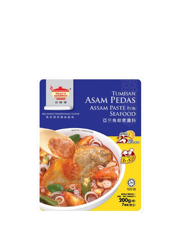 TEAN'S GOURMET ASSAM FISH PASTE 200G