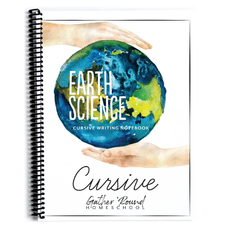 Earth Science Cursive Writing Printed Book