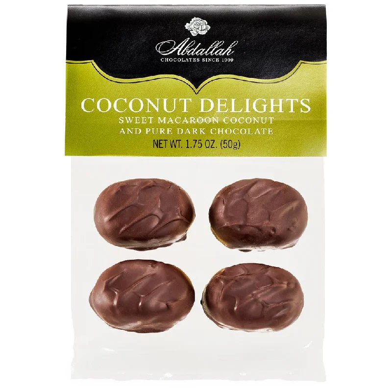 Abdallah Candies : Coconut Delights – Dark Chocolate